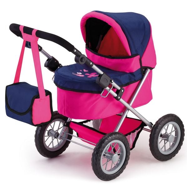 Puppenwagen Trendy mit Schmetterling