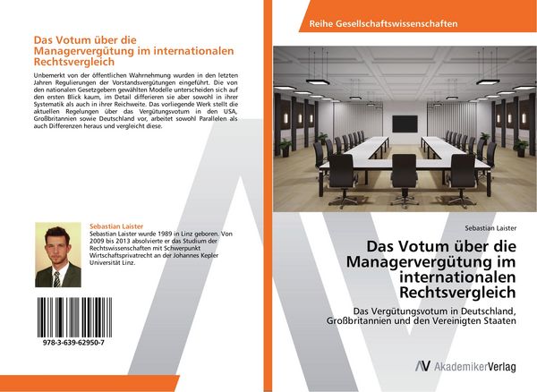 Produktbild: Das Votum &uuml;ber die Managerverg&uuml;tung im internationalen Rechtsvergleich