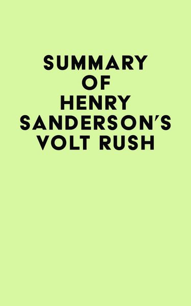 Produktbild: Summary of Henry Sanderson's Volt Rush
