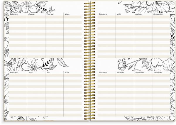 Produktbild: Life planner Bloom 26/27