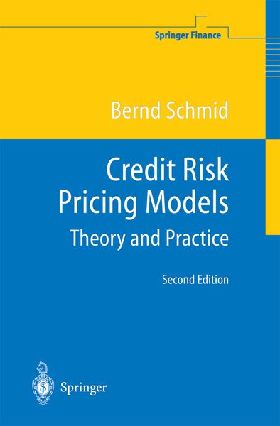 Produktbild: Credit Risk Pricing Models