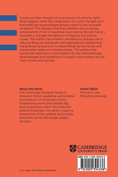 Produktbild: The Haves and Have-Nots in Supreme Court Representation and Participation, 2016 to 2021