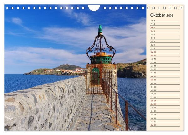 Produktbild: Collioure - Perle der Cote Vermeille (Wandkalender 2026 DIN A4 quer), CALVENDO Monatskalender