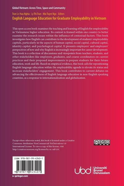 Produktbild: English Language Education for Graduate Employability in Vietnam