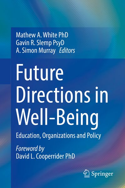 Produktbild: Future Directions in Well-Being