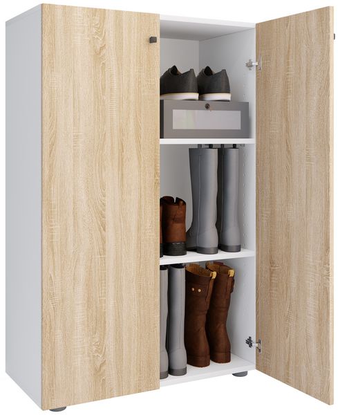 Produktbild: Holz Schuhschrank Schuhregal Schuhkommode Lona 3