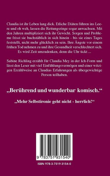 Produktbild: Claudia Mey - Dick war gestern