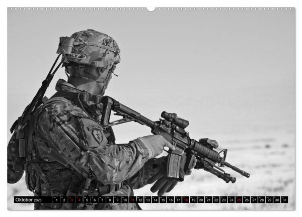 Produktbild: Spezialeinheiten &bull; U.S. Special Forces (Wandkalender 2026 DIN A2 quer), CALVENDO Monatskalender
