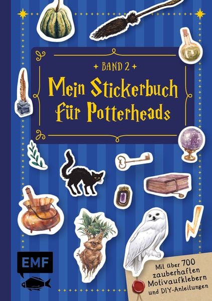 Mein Stickerbuch für Potterheads – Band 2, Taschenbuch von , Edition Michael Fischer / EMF Verlag, 978-3-7459-1331-6