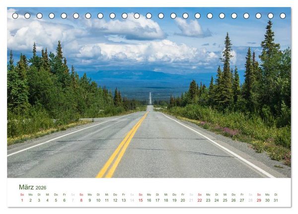 Produktbild: Der Alaska Kalender CH-Version (Tischkalender 2026 DIN A5 quer), CALVENDO Monatskalender