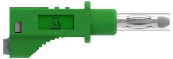 Produktbild: Electro PJP 2214/600V-CD1-25V Messleitung Steckanschluss 4mm 25cm Gr&uuml;n 1St.