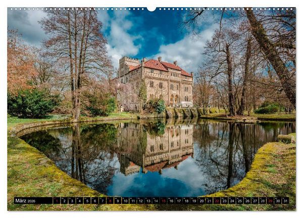 Produktbild: Sachsens Schl&ouml;sser (hochwertiger Premium Wandkalender 2026 DIN A2 quer), Kunstdruck in Hochglanz