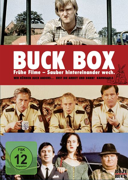 Produktbild: Buck Box - Fr&uuml;he Filme - Sauber hintereinander wech ... [3 DVDs]