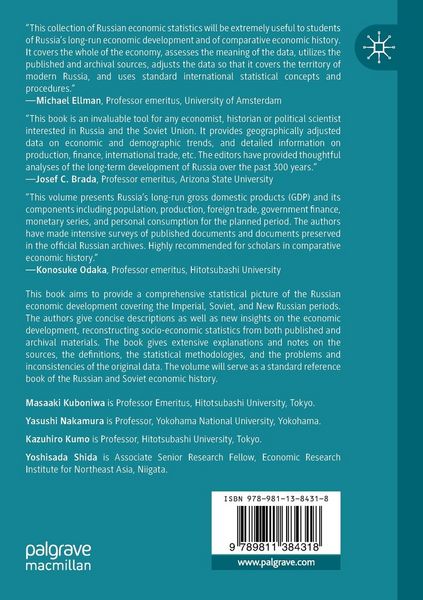 Produktbild: Russian Economic Development over Three Centuries