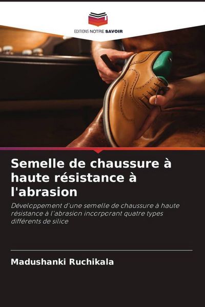 Produktbild: Semelle de chaussure &agrave; haute r&eacute;sistance &agrave; l'abrasion