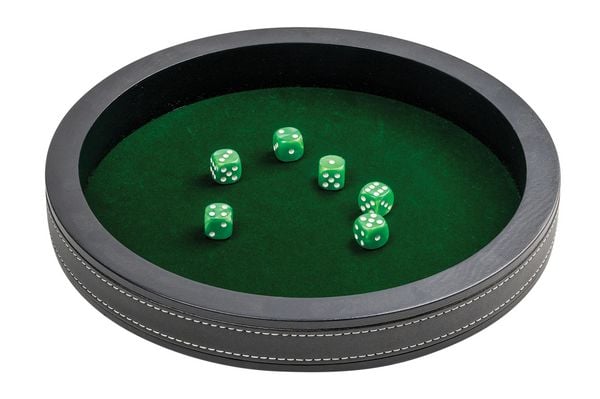 Produktbild: W&uuml;rfelbrett, Kunstleder, 300 mm