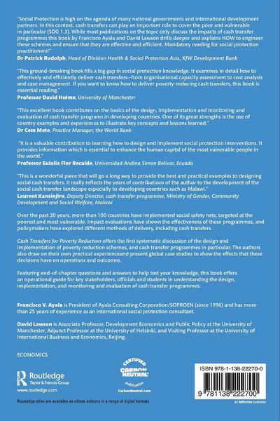 Produktbild: Cash Transfers for Poverty Reduction