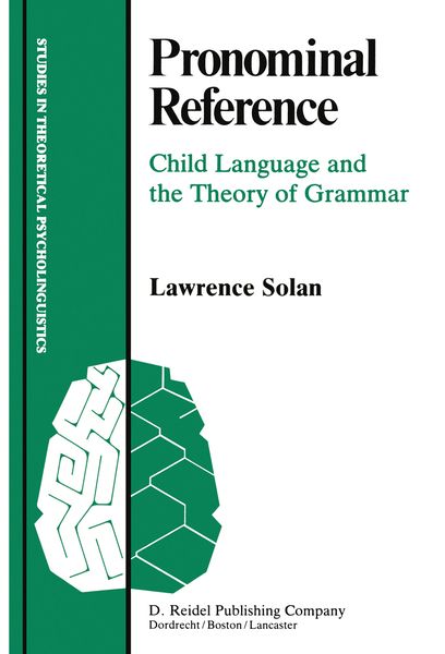 Produktbild: Pronominal Reference