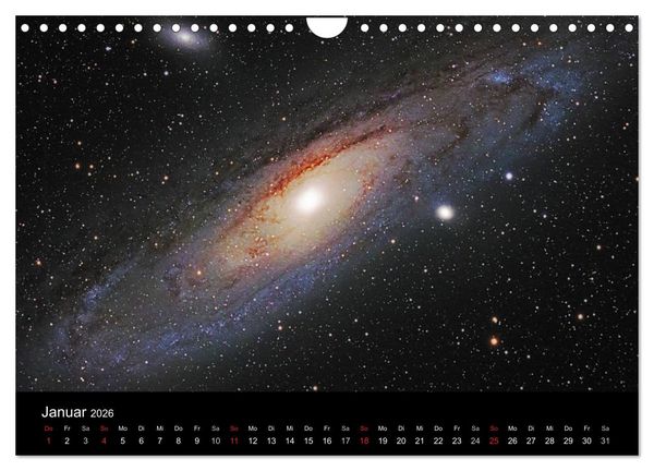 Produktbild: Atemberaubender Weltraum (Wandkalender 2026 DIN A4 quer), CALVENDO Monatskalender