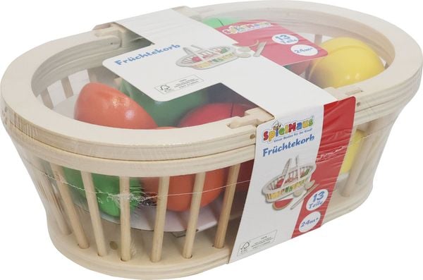 Produktbild: SpielMaus K&uuml;che Fr&uuml;chtekorb 13-teilig