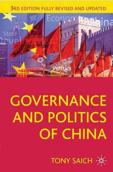 Produktbild: Saich, T: Governance and Politics of China