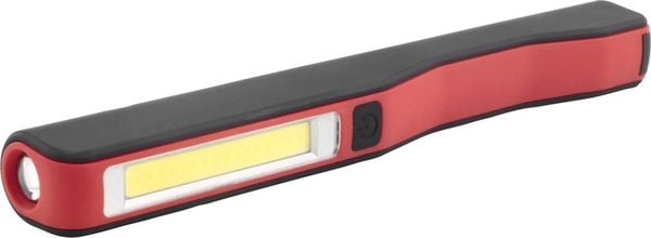 Ansmann 1600-0211 IL150B Penlight batteriebetrieben LED 185 mm Rot, Schwarz