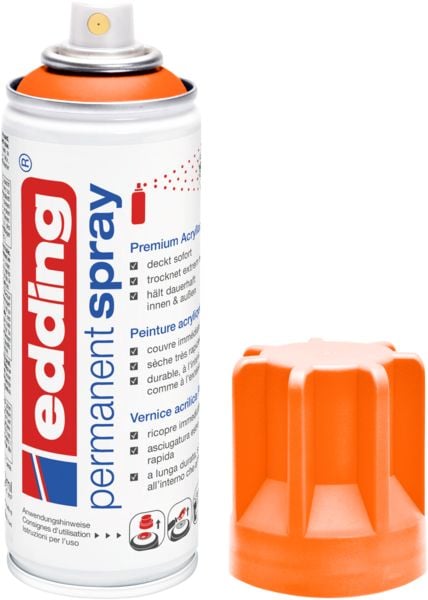 Produktbild: 5200 Permanent Spray, neonorange, 200ml Premium Acryllack