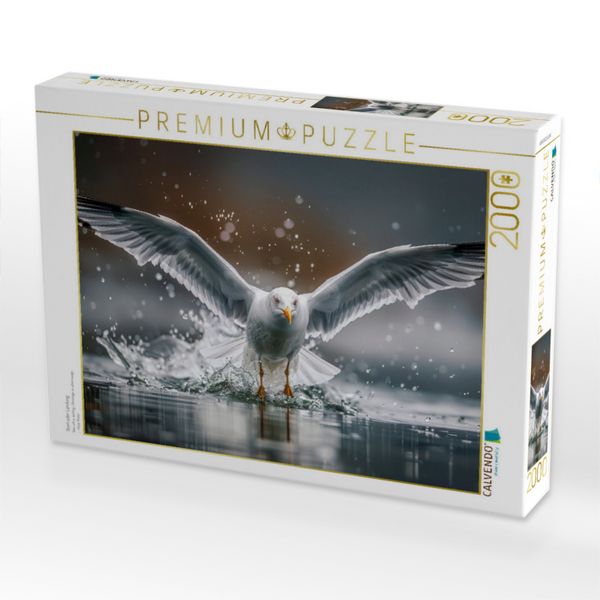 Produktbild: CALVENDO Puzzle Start oder Landung | 2000 Teile Lege-Gr&ouml;&szlig;e 90x67cm Foto-Puzzle f&uuml;r gl&uuml;ckliche Stunden
