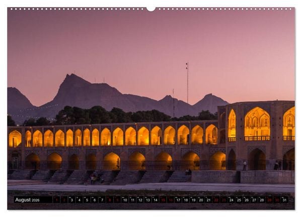 Produktbild: Iran - Persische Impressionen (Wandkalender 2026 DIN A2 quer), CALVENDO Monatskalender