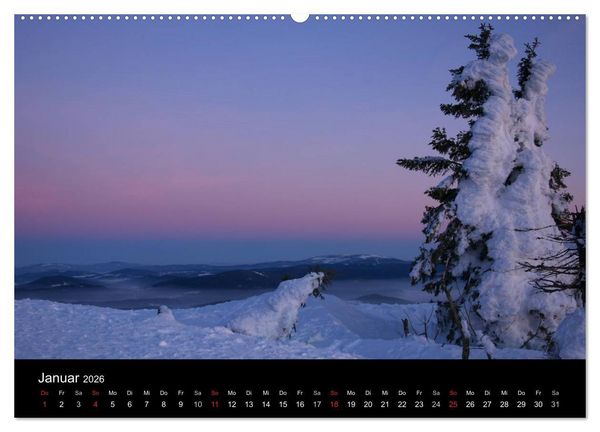 Produktbild: Bayerischer Wald - der Osten Bayerns (hochwertiger Premium Wandkalender 2026 DIN A2 quer), Kunstdruck in Hochglanz