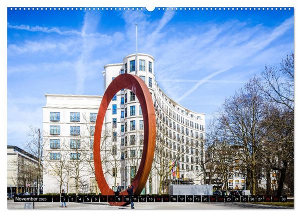 Produktbild: M&uuml;nchen entdecken - Die Sch&ouml;nheit der Bayerischen Metropole (hochwertiger Premium Wandkalender 2026 DIN A2 quer), Kunstdruck in Hochglanz