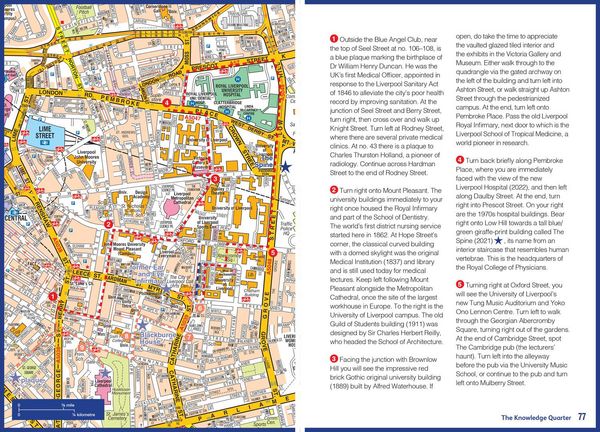 Produktbild: A -Z Liverpool Hidden Walks