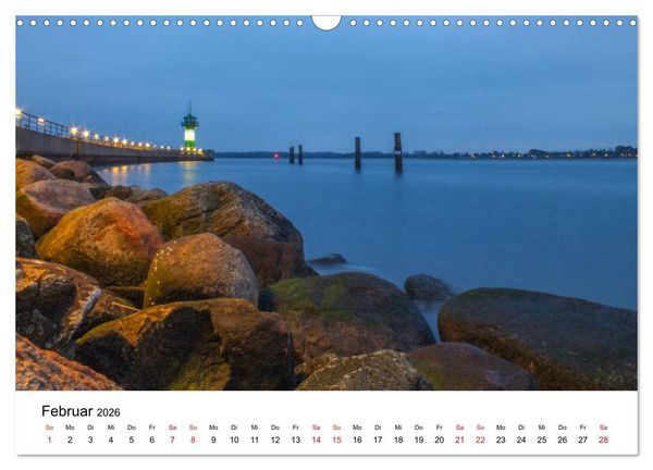 Produktbild: L&uuml;becker Bucht (Wandkalender 2026 DIN A3 quer), CALVENDO Monatskalender