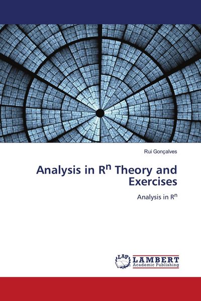 Produktbild: Analysis in Rn Theory and Exercises