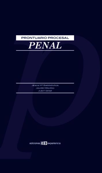 Produktbild: Prontuario penal