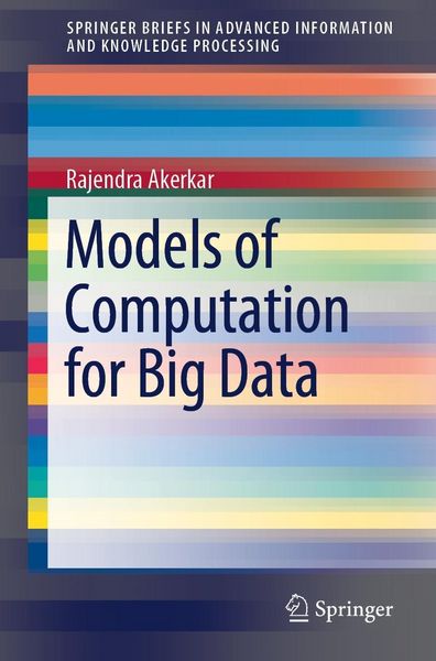 Produktbild: Models of Computation for Big Data