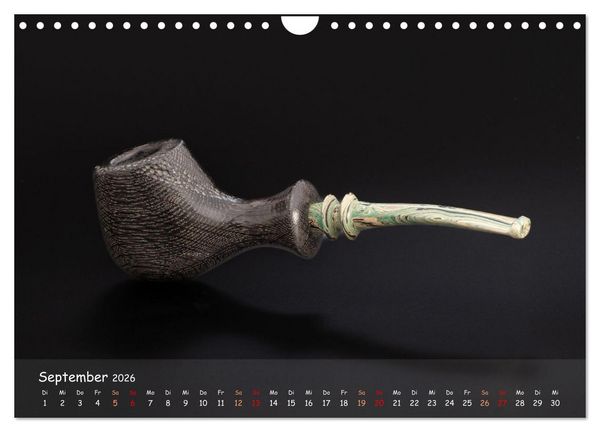 Produktbild: Pfeifenwelten (Wandkalender 2026 DIN A4 quer), CALVENDO Monatskalender