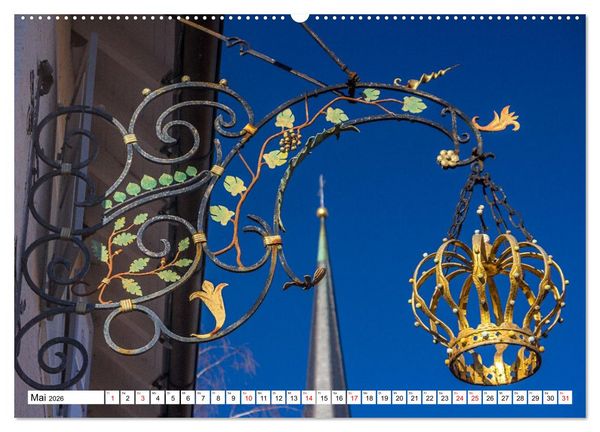 Produktbild: Dekorative Nasenschilder (Wandkalender 2026 DIN A2 quer), CALVENDO Monatskalender