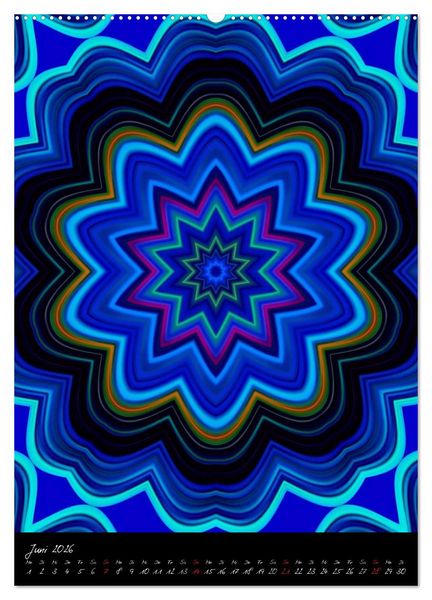 Produktbild: Mandala - Esoterik & Meditation (hochwertiger Premium Wandkalender 2026 DIN A2 hoch), Kunstdruck in Hochglanz