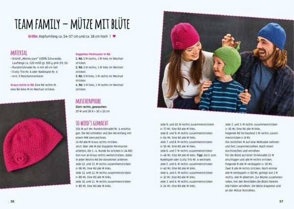 Produktbild: Coole M&uuml;tzen stricken