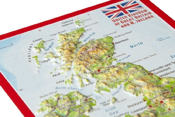 Produktbild: Reliefpostkarte Great Britain