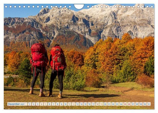 Produktbild: Abenteuer Theth - Unterwegs in den Albanischen Alpen (Wandkalender 2027 DIN A4 quer), CALVENDO Monatskalender