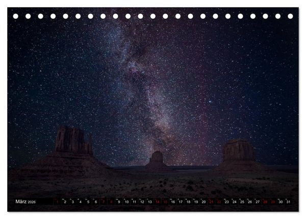 Produktbild: Go West. USA - Die Highlights des S&uuml;dwesten (Tischkalender 2026 DIN A5 quer), CALVENDO Monatskalender