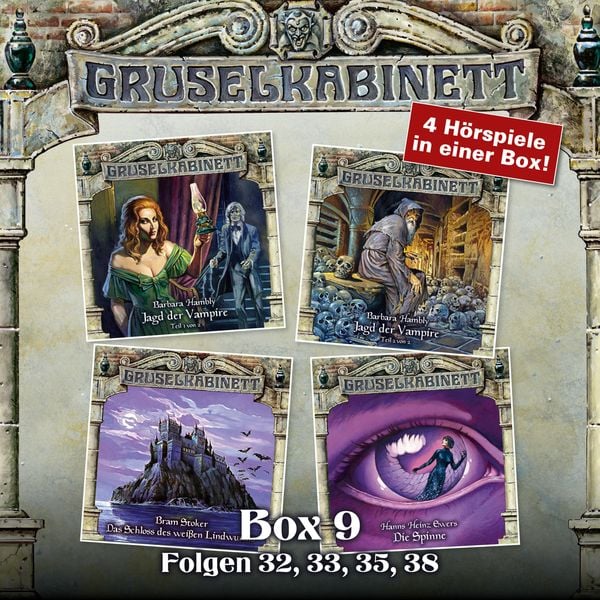 Produktbild: Gruselkabinett - Folgen 32, 33, 35, 38