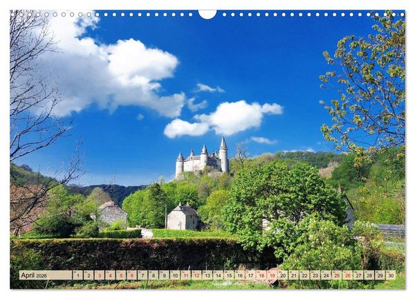 Produktbild: Unterwegs in den belgischen Ardennen (Wandkalender 2026 DIN A3 quer), CALVENDO Monatskalender