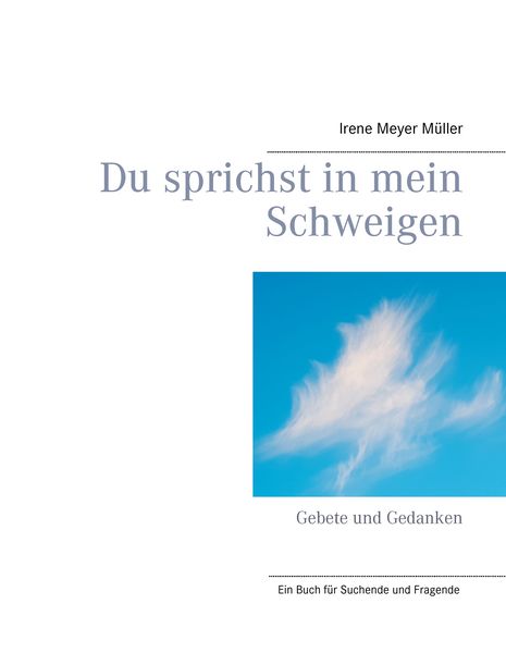 Produktbild: Du sprichst in mein Schweigen