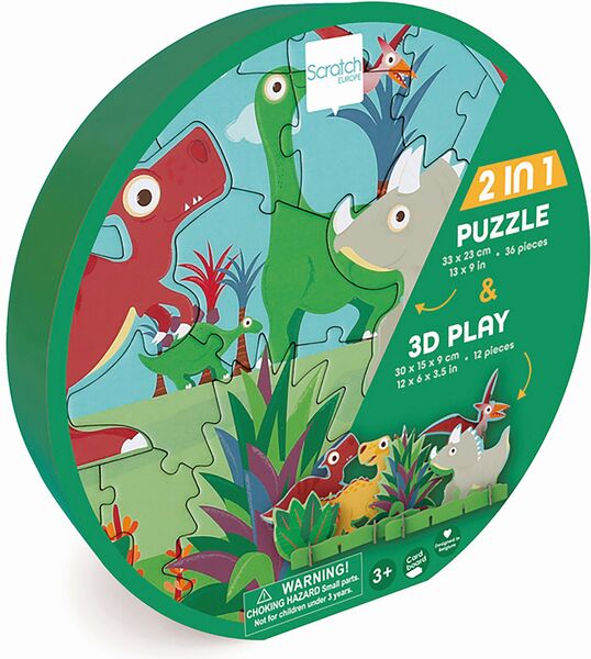 Sevi Spielpuzzle Weihnachten – 3D-Puzzle Für Kleinkinder, 27x27 Cm