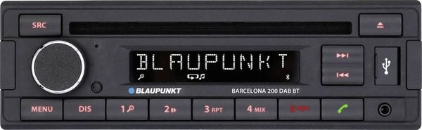 Produktbild: Blaupunkt Barcelona 200 DAB BT Autoradio Bluetooth&reg;-Freisprecheinrichtung, DAB+ Tuner