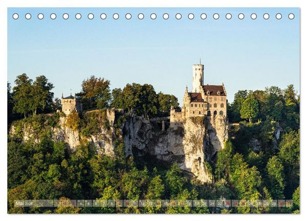 Produktbild: Wanderparadies Schw&auml;bische Alb (Tischkalender 2026 DIN A5 quer), CALVENDO Monatskalender