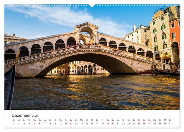 Produktbild: Br&uuml;cken - Die sch&ouml;nsten Br&uuml;cken der Welt. (Wandkalender 2026 DIN A2 quer), CALVENDO Monatskalender